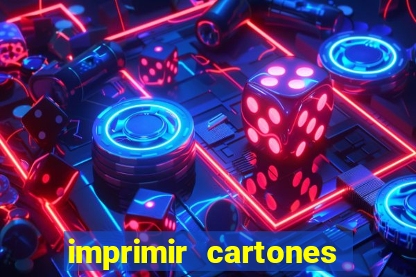 imprimir cartones de bingo